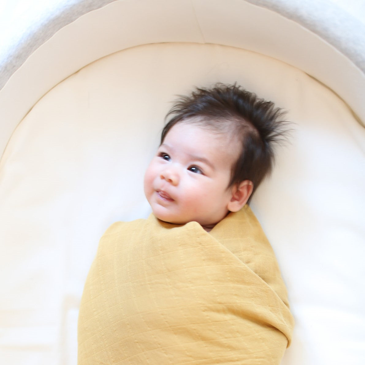 Organic Cotton Swaddle Wrap - Nectar