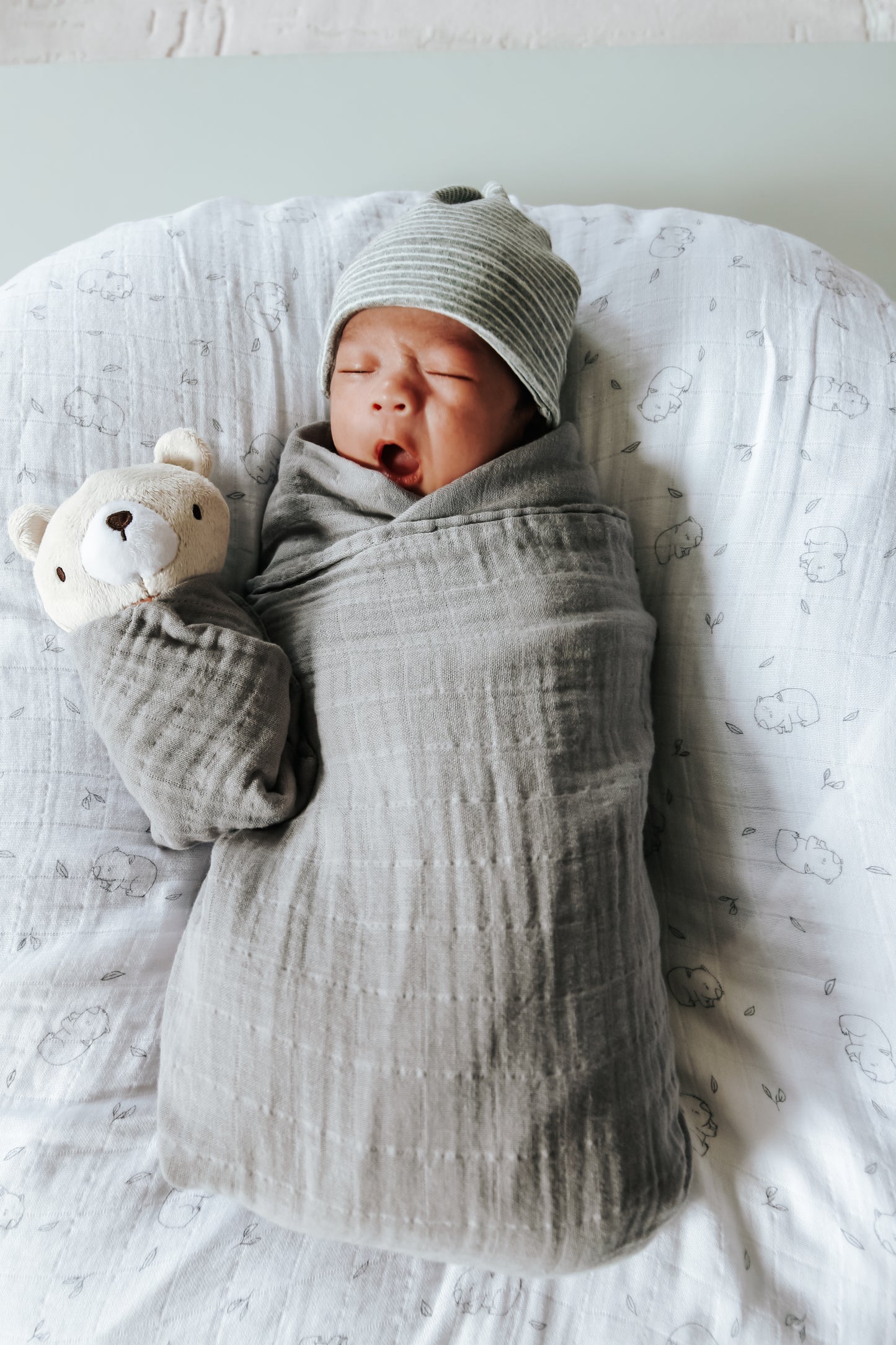 Organic Cotton Swaddle Wrap - 2 pack