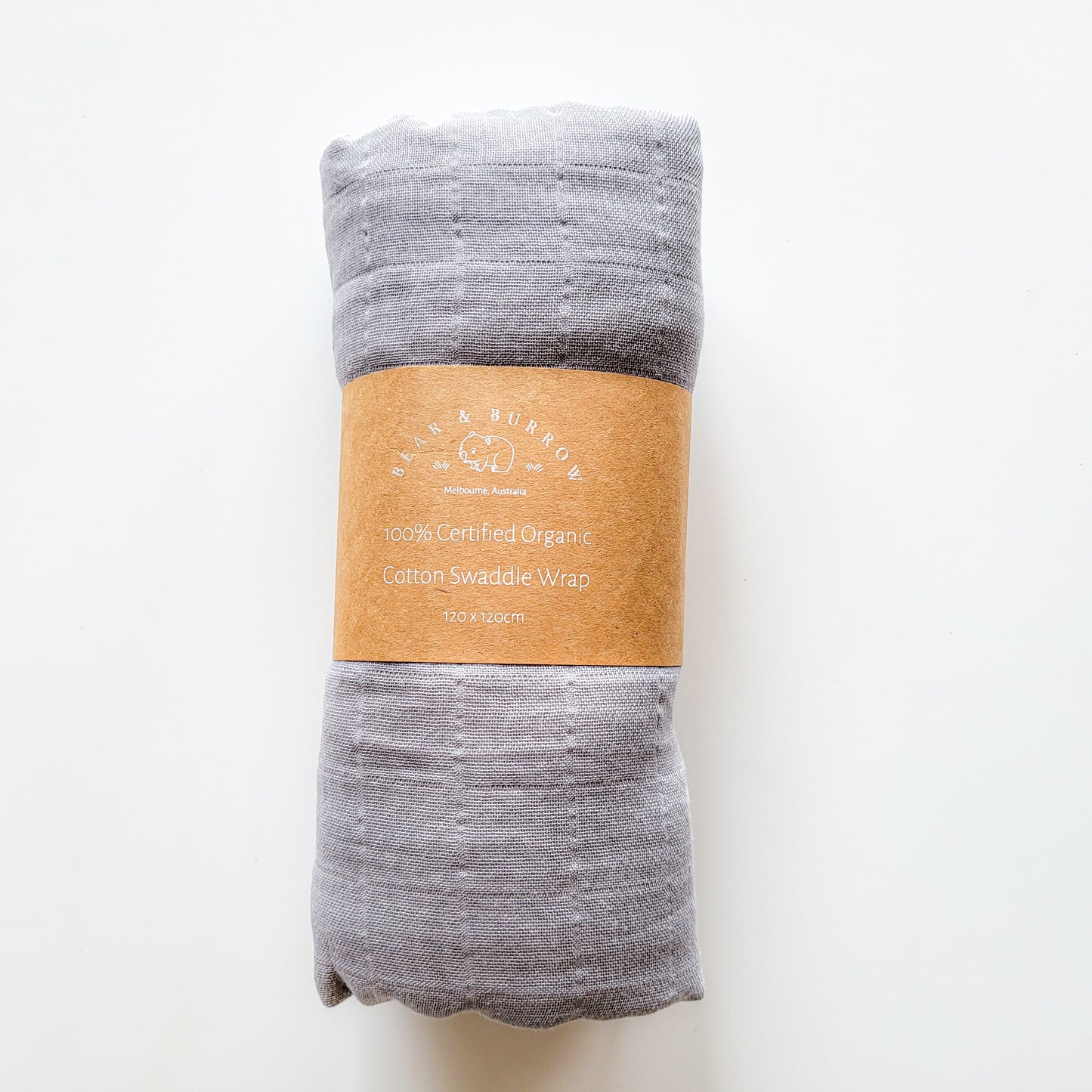 Organic Cotton Swaddle Wrap - Dusk